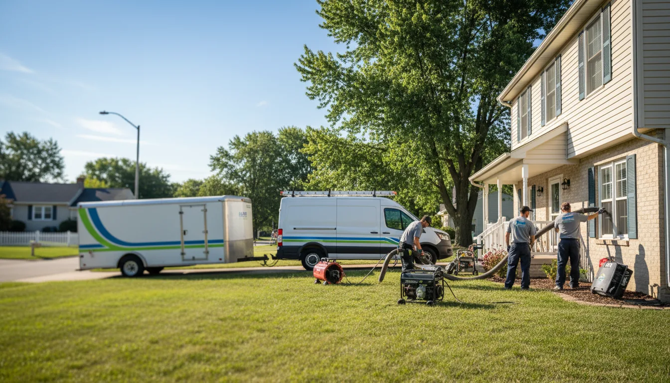 Flooded Basement Restoration And Cleanup With Repair in Shickley, NE near me
